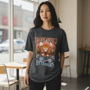 Transformed by Christ Short Sleeve Graphic Tee